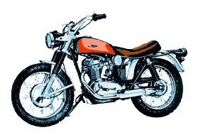 Мотоцикл - пример контрастности - www.Dizayne.ru